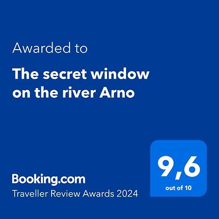 פירנצה The Secret Window On The River Arno מראה חיצוני תמונה